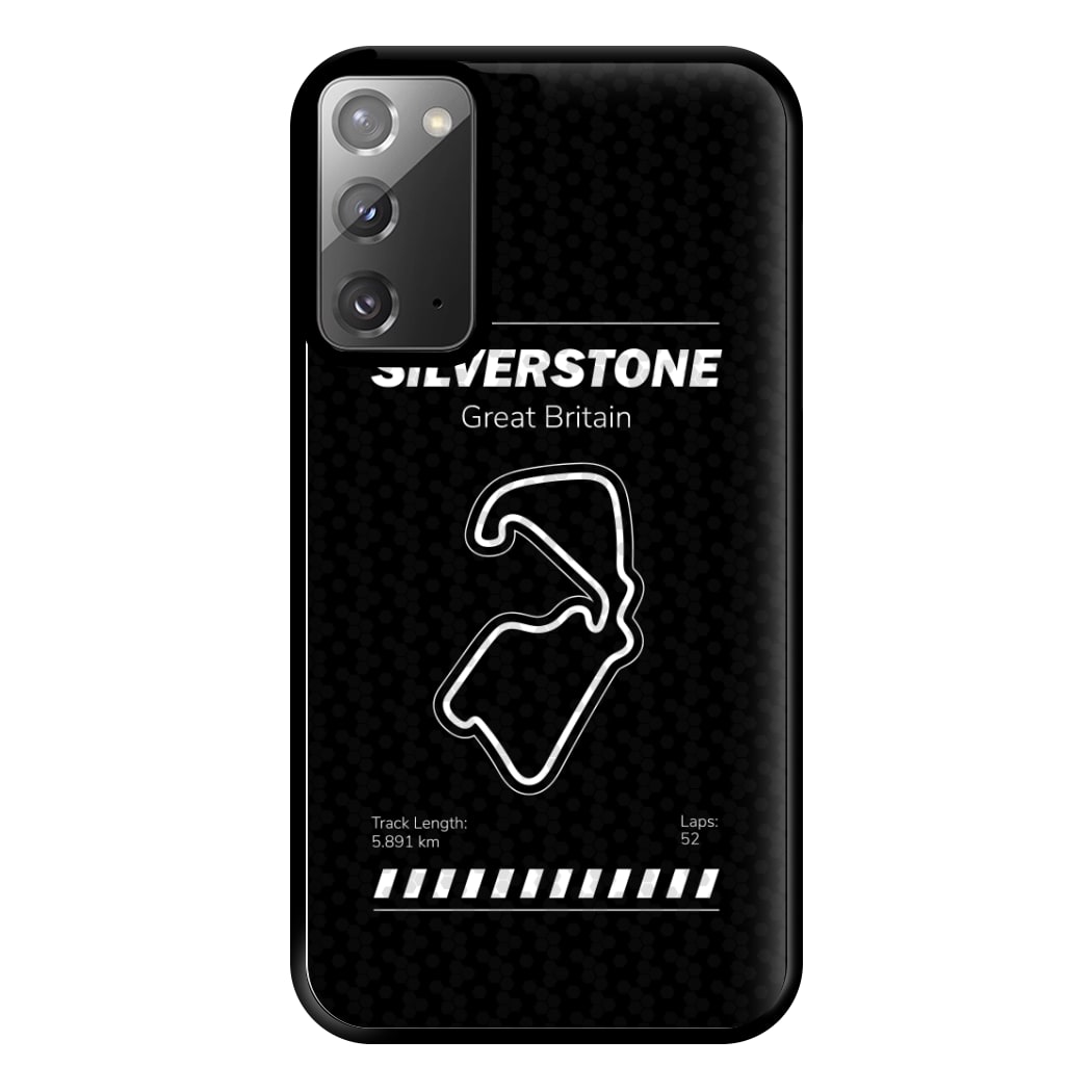 Silverstone Circuit Phone Case for Galaxy Note 20 Ultra