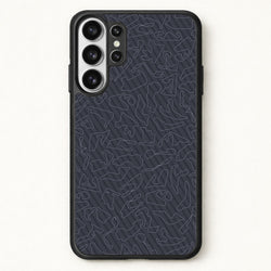Track Outlines Gray Phone Case for Galaxy S26 Ultra
