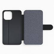 Track Outlines Gray Flip / Wallet Phone Case 2