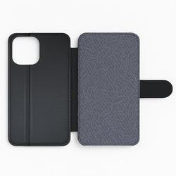 Track Outlines Gray Flip Phone Case