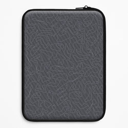 Track Outlines Gray Universal Laptop Sleeve