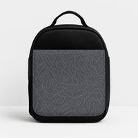 Track Outlines Gray Lunchbox