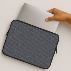 Track Outlines Gray MacBook Case