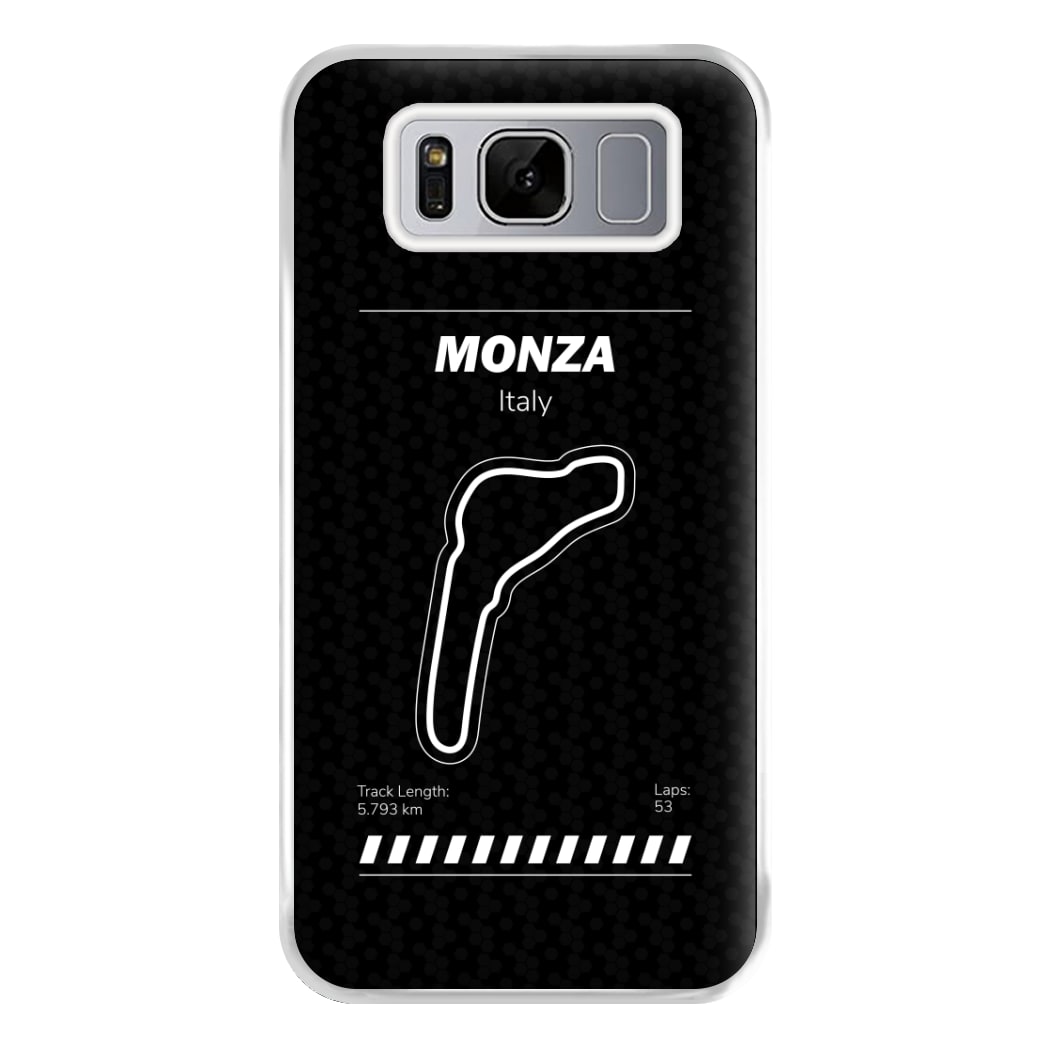 Monza Circuit Phone Case for Galaxy S8 Plus