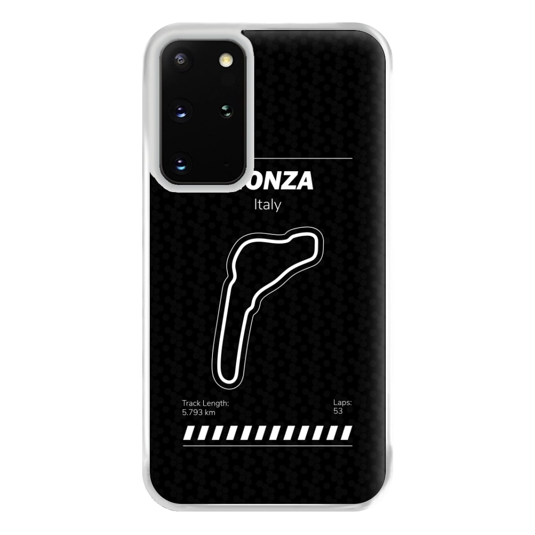 Monza Circuit Phone Case for Galaxy S20 Plus