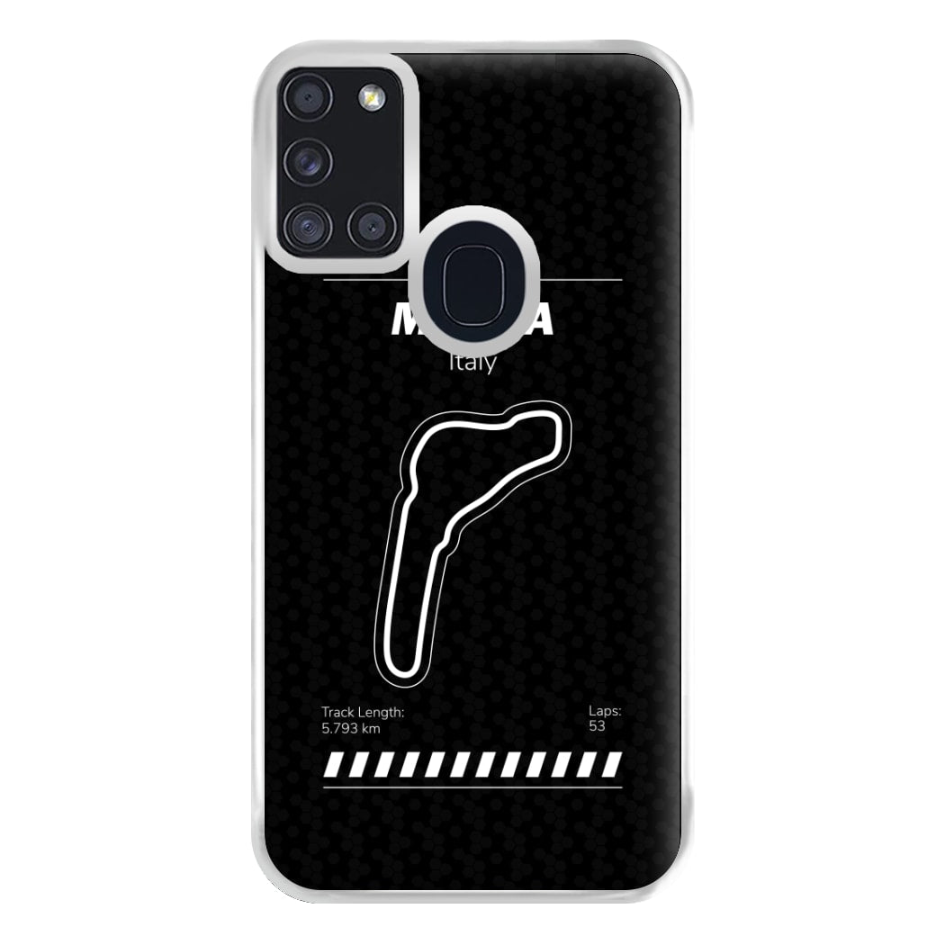 Monza Circuit Phone Case for Galaxy A21s