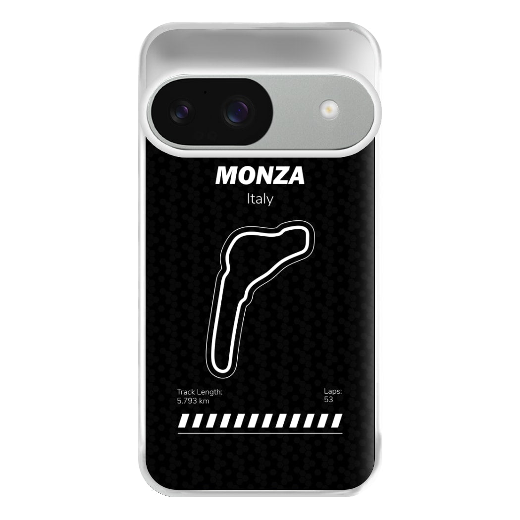 Monza Circuit Phone Case for Google Pixel 9 / 9 Pro