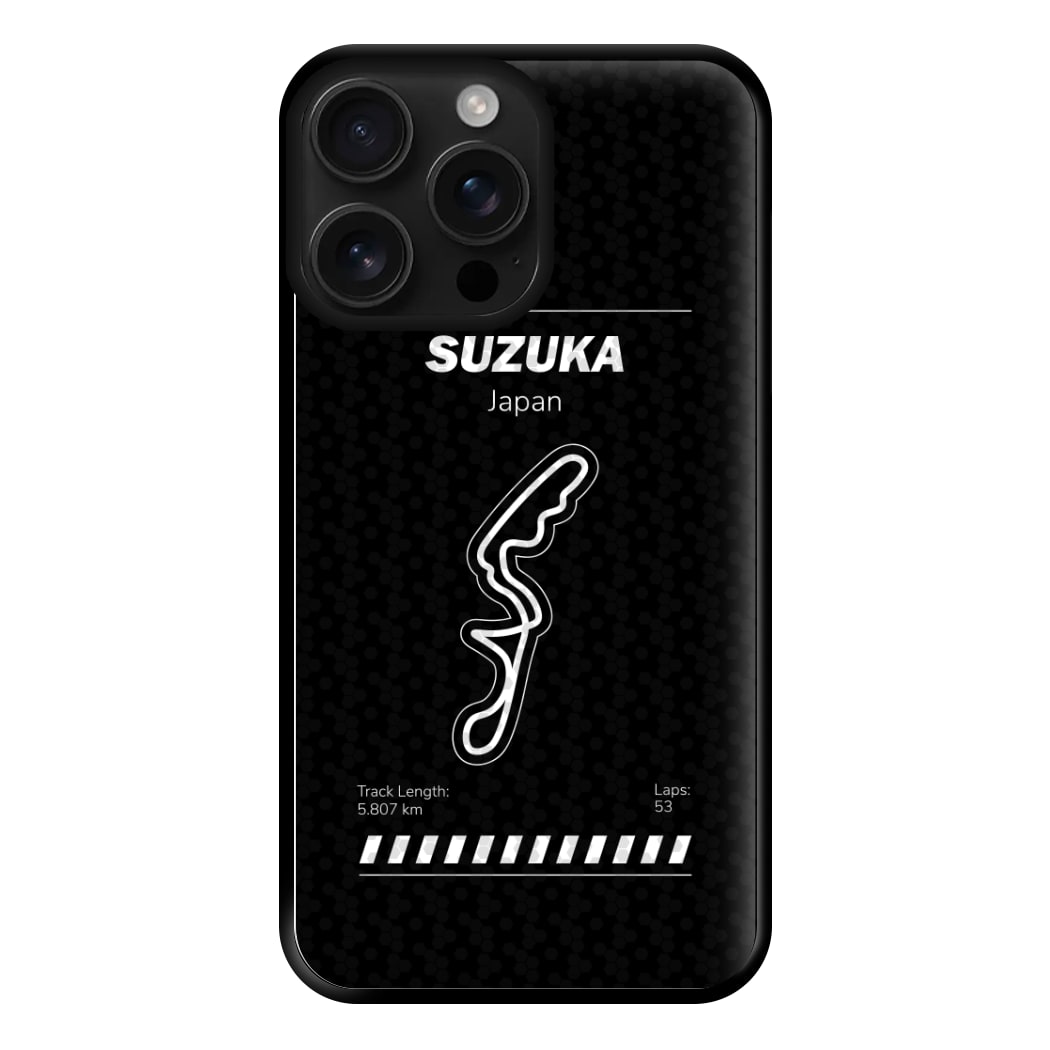 Suzuka Circuit Phone Case for iPhone 16 Pro Max