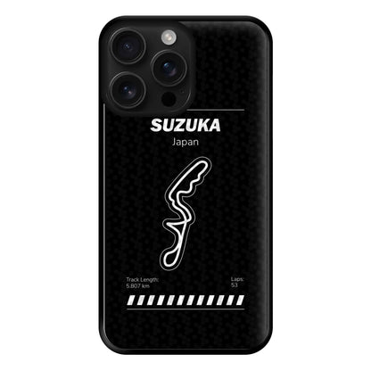 Suzuka Circuit Phone Case for iPhone 16 Pro Max