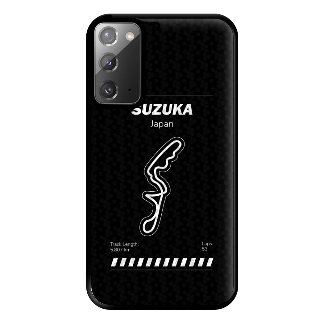 Suzuka Circuit Phone Case for Galaxy Note 20 Ultra