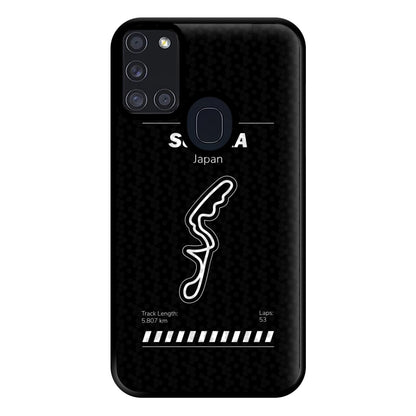 Suzuka Circuit Phone Case for Galaxy A21s