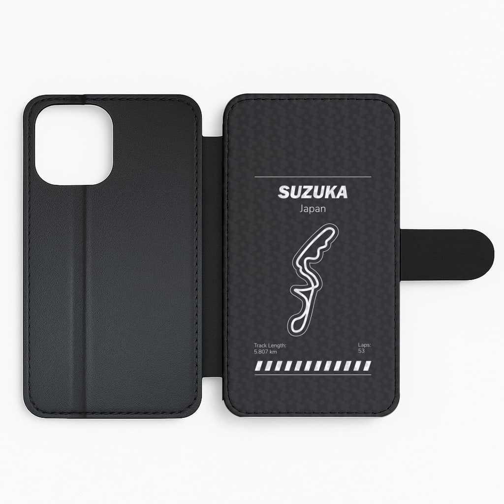 Suzuka Circuit Flip Phone Case