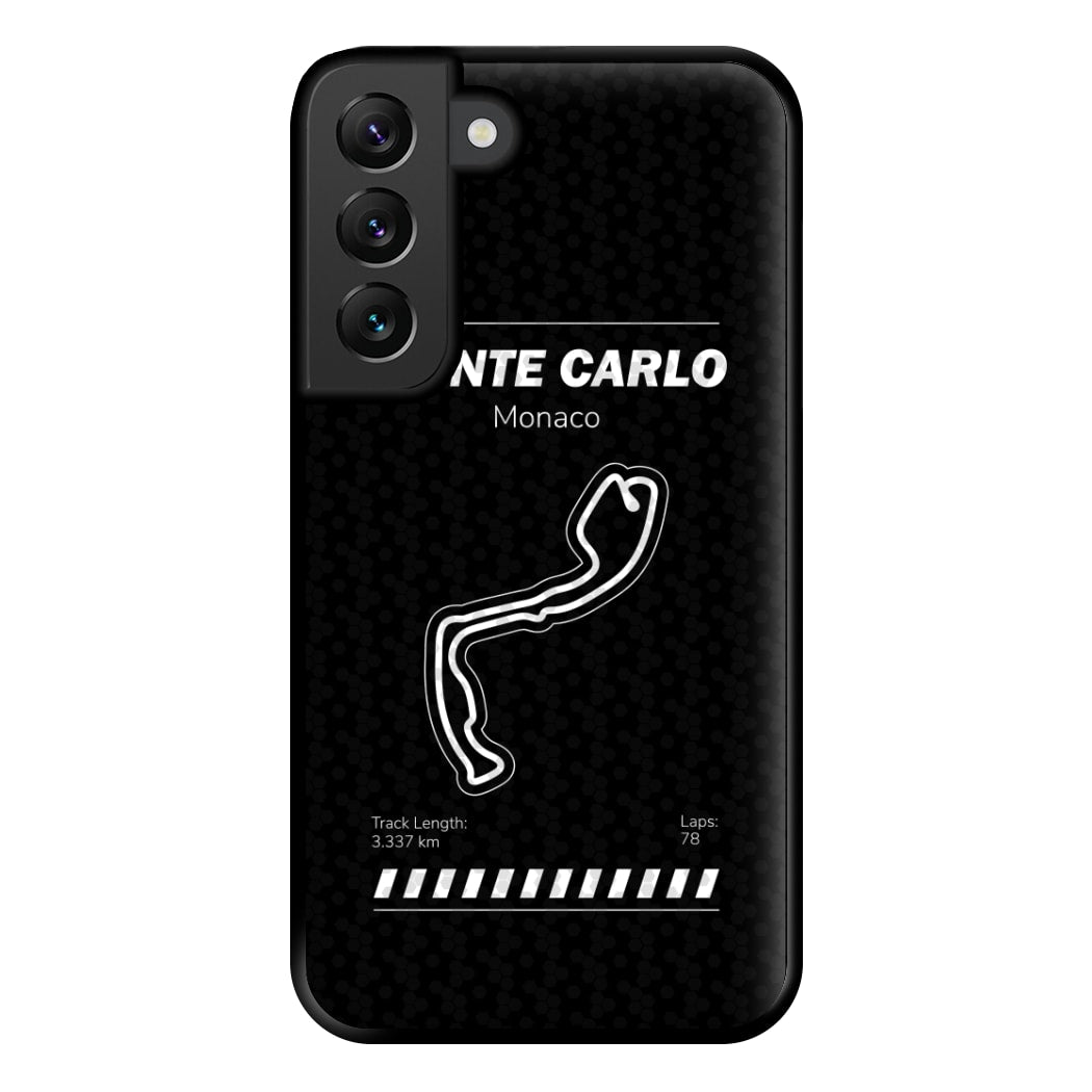 Monte Carlo Circuit Phone Case for Galaxy S22 Plus