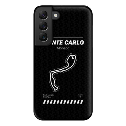 Monte Carlo Circuit Phone Case for Galaxy S22 Plus