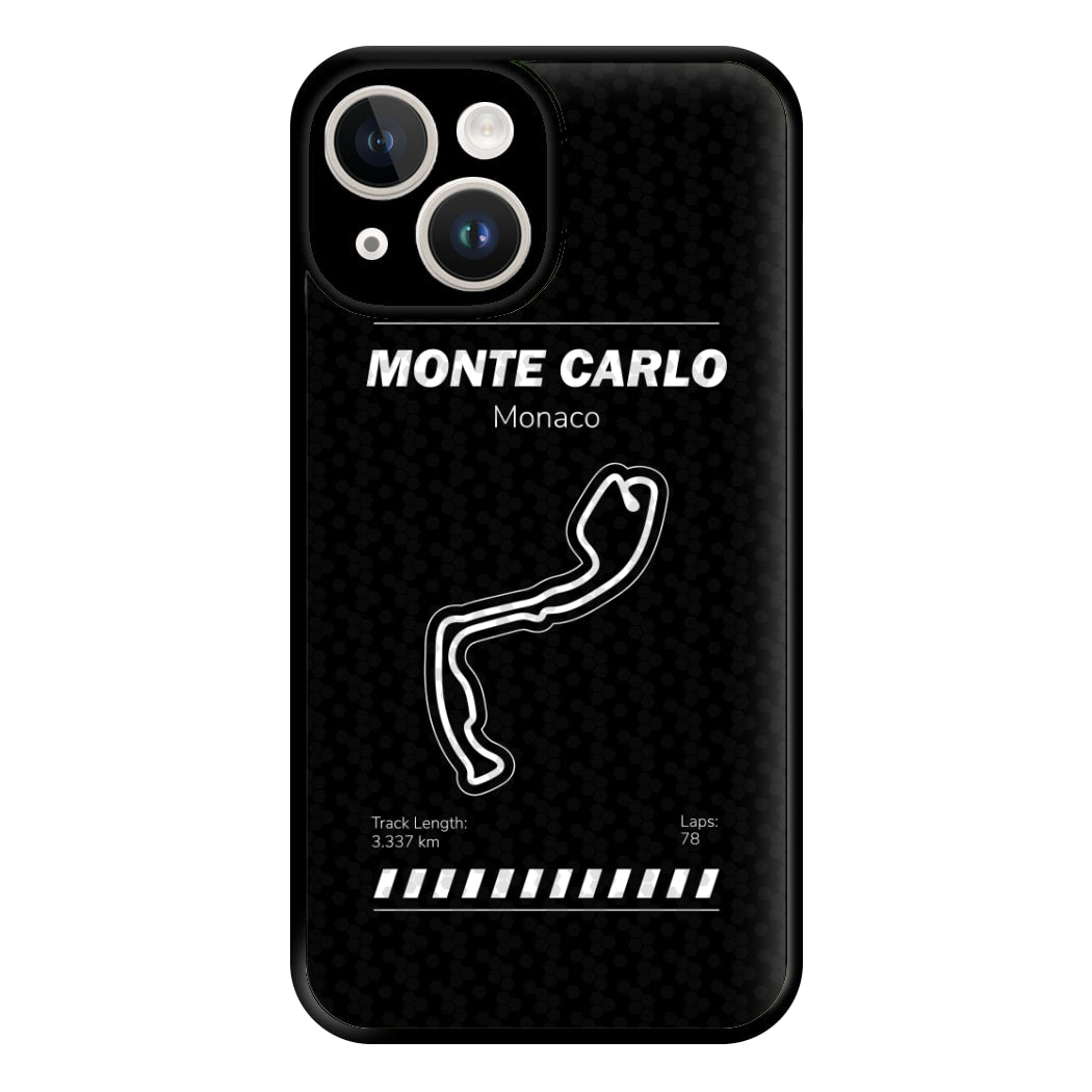 Monte Carlo Circuit Phone Case for iPhone 14