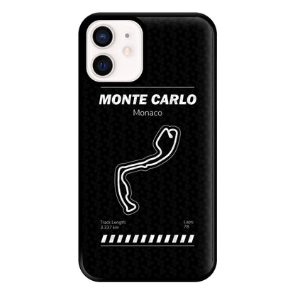 Monte Carlo Circuit Phone Case for iPhone 12 Mini