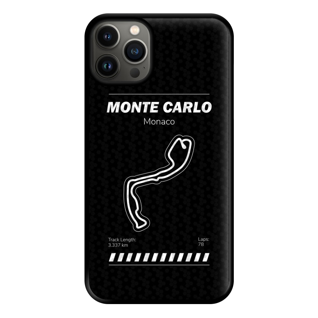 Monte Carlo Circuit Phone Case for iPhone 13