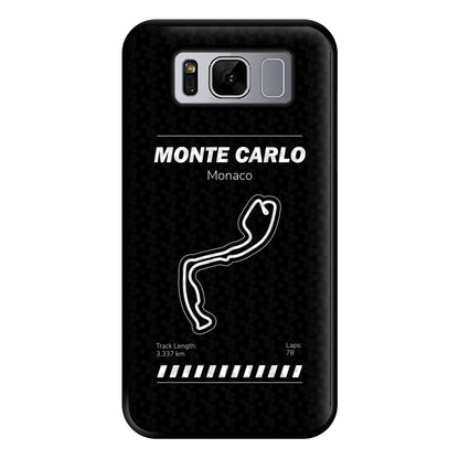 Monte Carlo Circuit Phone Case for Galaxy S8 Plus