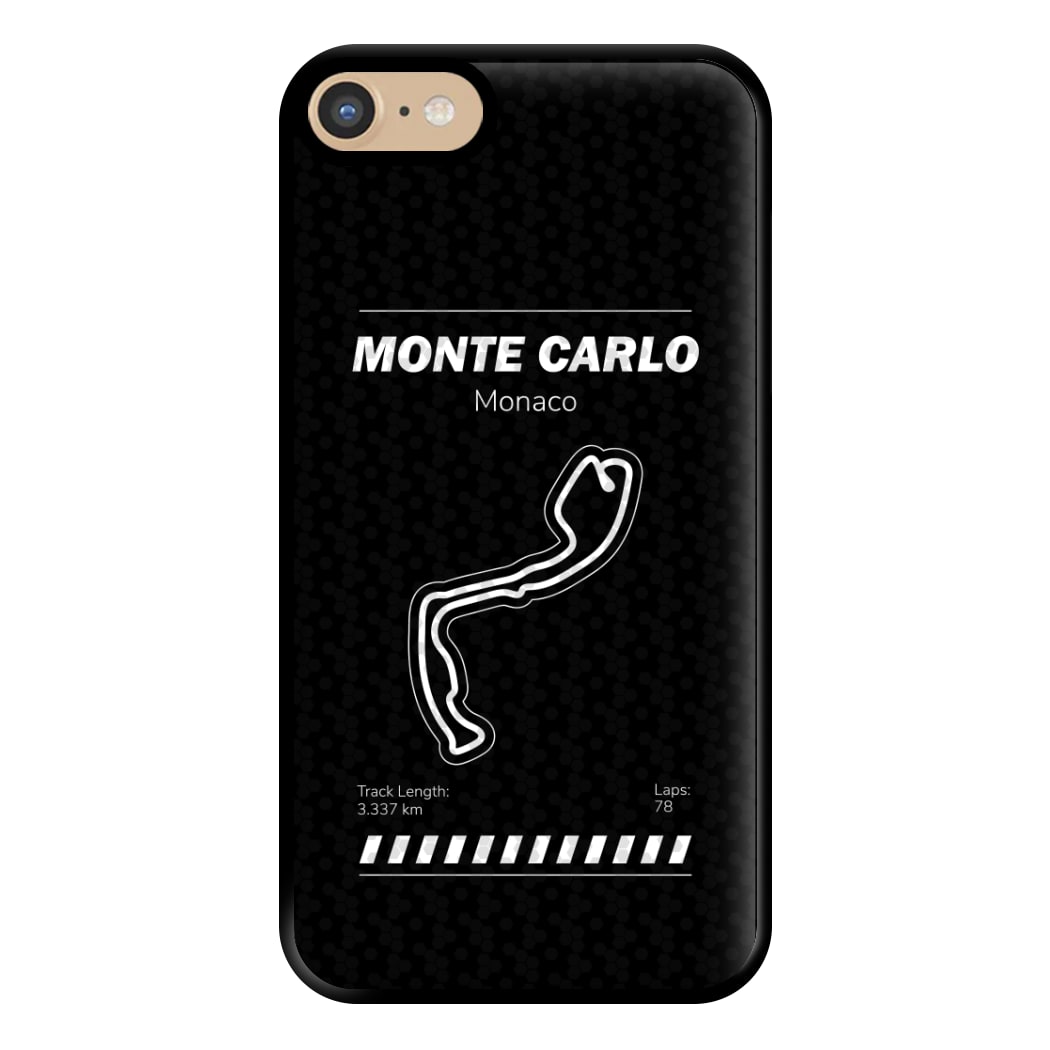 Monte Carlo Circuit Phone Case for iPhone 6 / 7 / 8 / SE