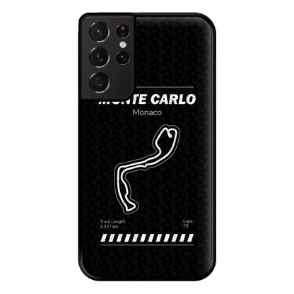 Monte Carlo Circuit Phone Case for Galaxy S21 Ultra