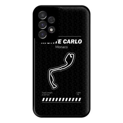 Monte Carlo Circuit Phone Case for Galaxy A53