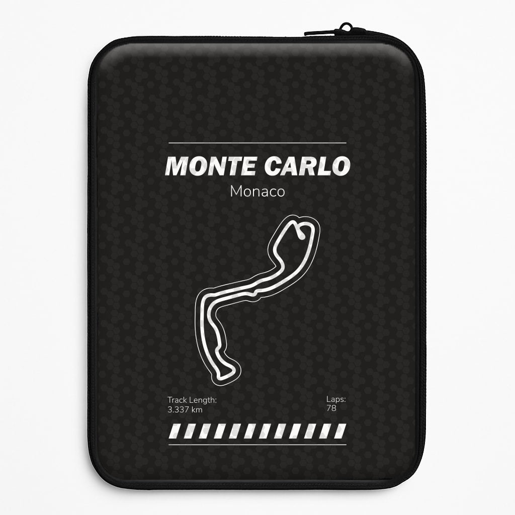 Monte Carlo Circuit Laptop Sleeve