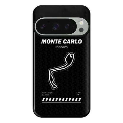 Monte Carlo Circuit Phone Case for Google Pixel 9 Pro XL