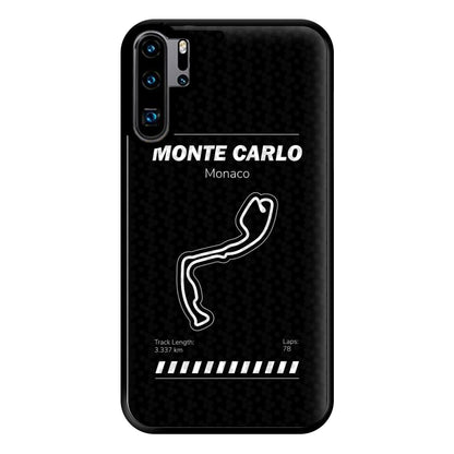 Monte Carlo Circuit Phone Case for Huawei P30 Pro