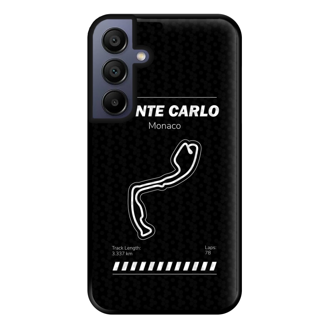 Monte Carlo Circuit Phone Case for Galaxy A15