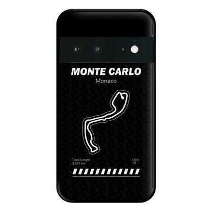 Monte Carlo Circuit Phone Case for Google Pixel 6a