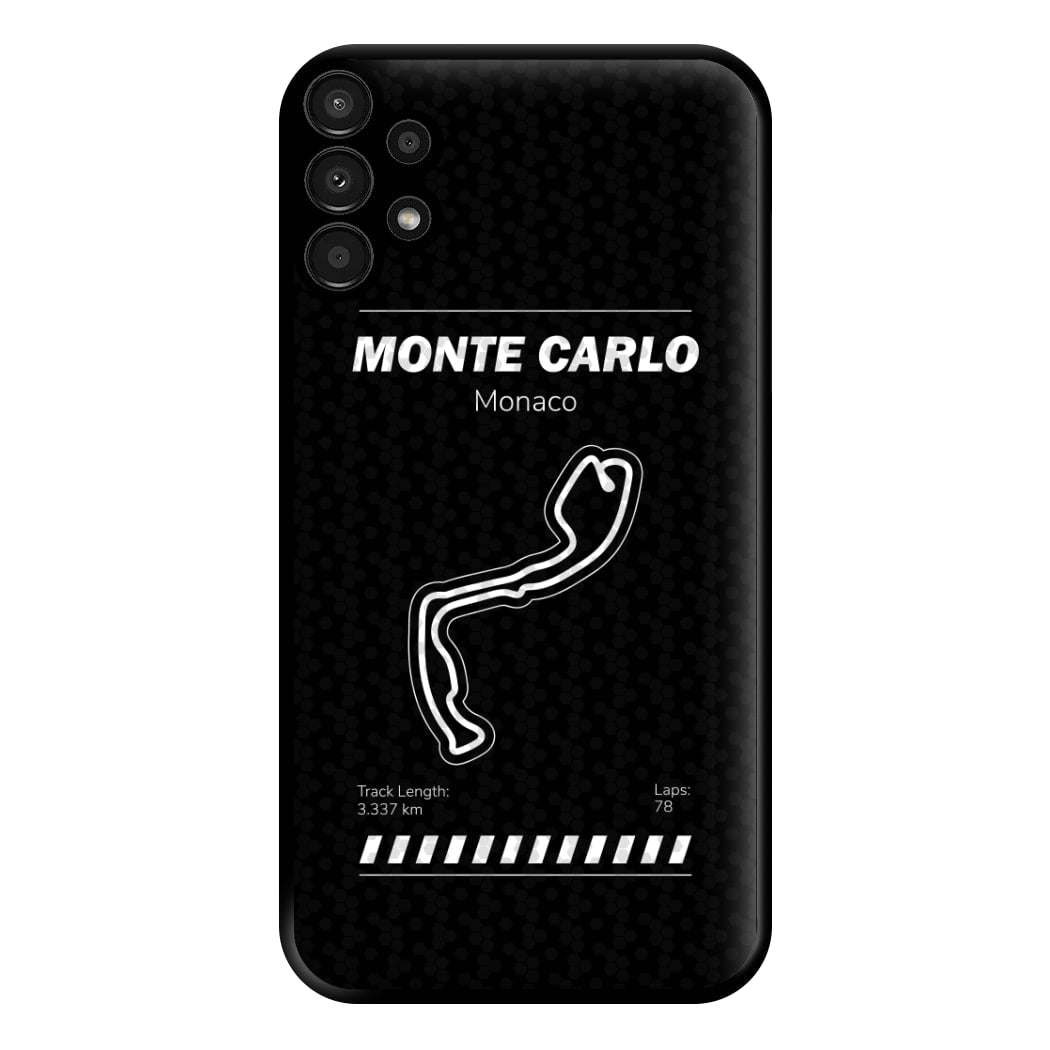 Monte Carlo Circuit Phone Case for Galaxy A13