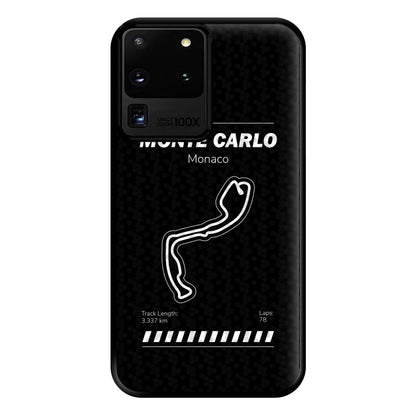 Monte Carlo Circuit Phone Case for Galaxy S20 Ultra