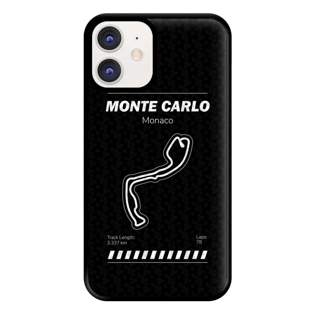 Monte Carlo Circuit Phone Case for iPhone 11