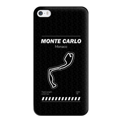 Monte Carlo Circuit Phone Case for iPhone 5 / 5s / SE 2016