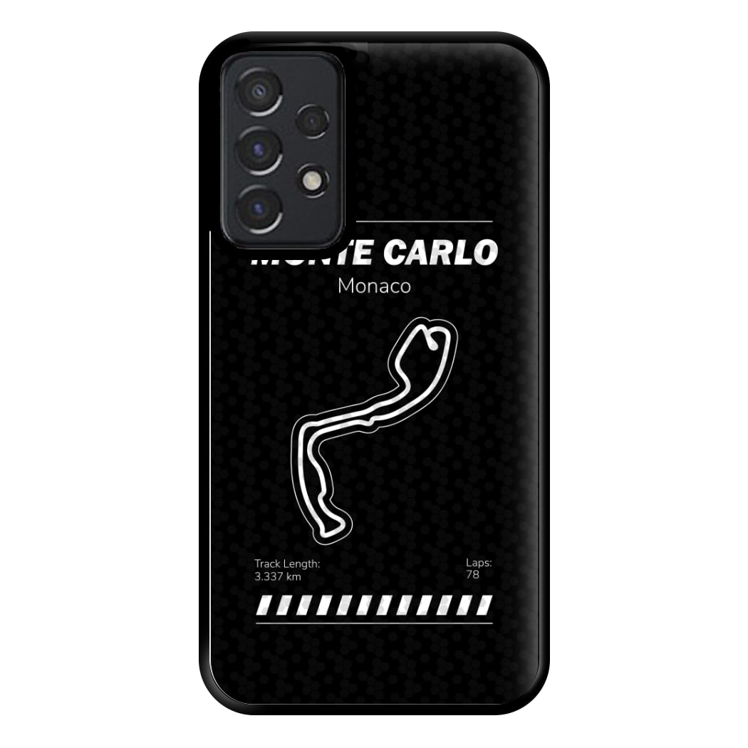 Monte Carlo Circuit Phone Case for Galaxy A52 / A52s