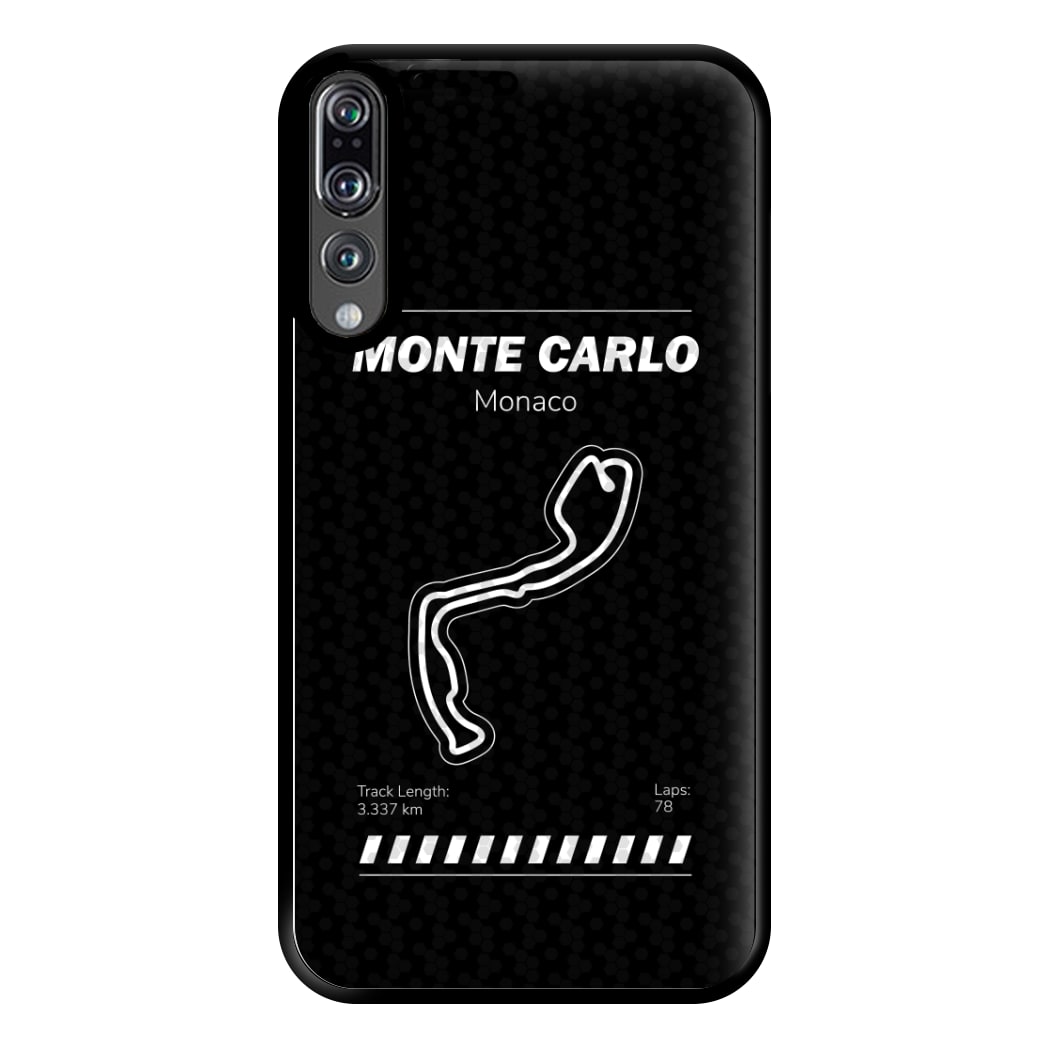 Monte Carlo Circuit Phone Case for Huawei P20 Pro