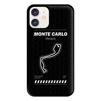 Monte Carlo Circuit Phone Case for iPhone 12 / 12 Pro