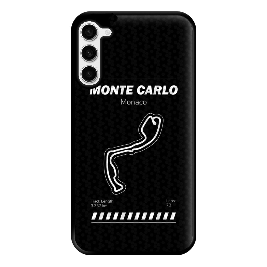 Monte Carlo Circuit Phone Case for Galaxy S23 Plus