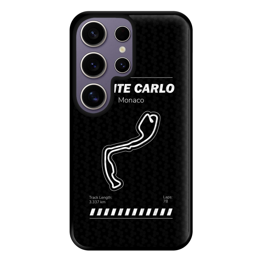 Monte Carlo Circuit Phone Case for Galaxy S25 Ultra