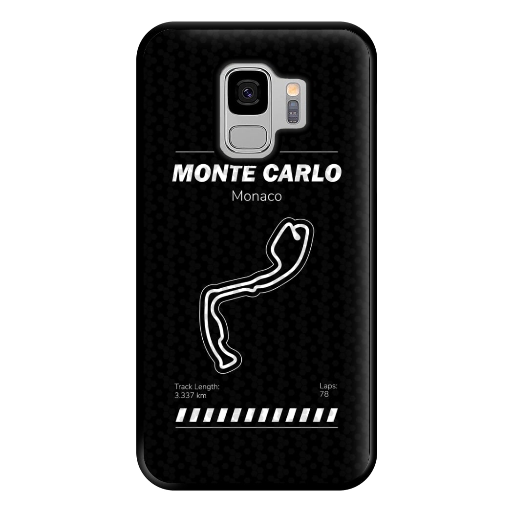 Monte Carlo Circuit Phone Case for Galaxy S9 Plus