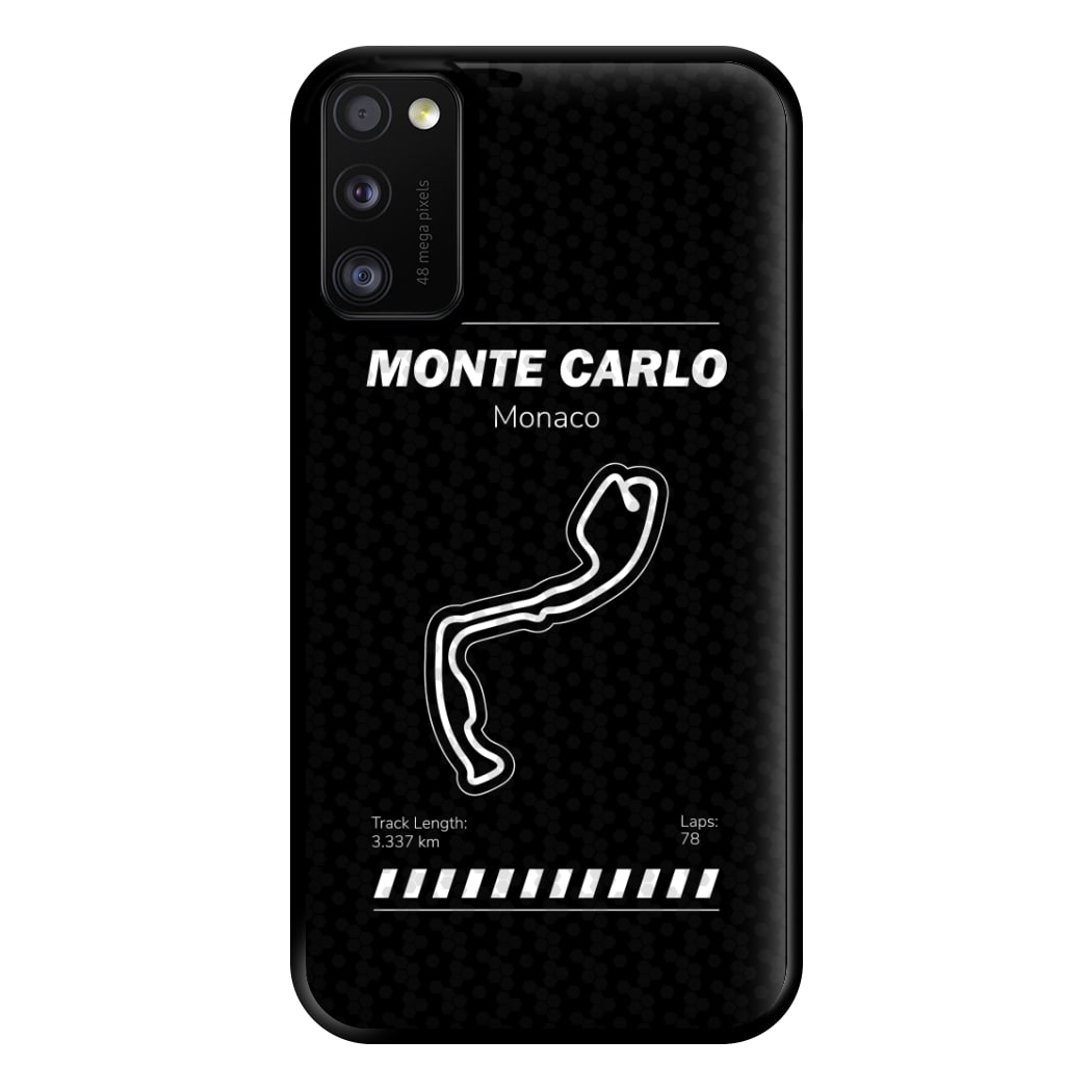 Monte Carlo Circuit Phone Case for Galaxy A41