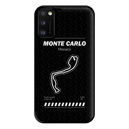 Monte Carlo Circuit Phone Case for Galaxy A41