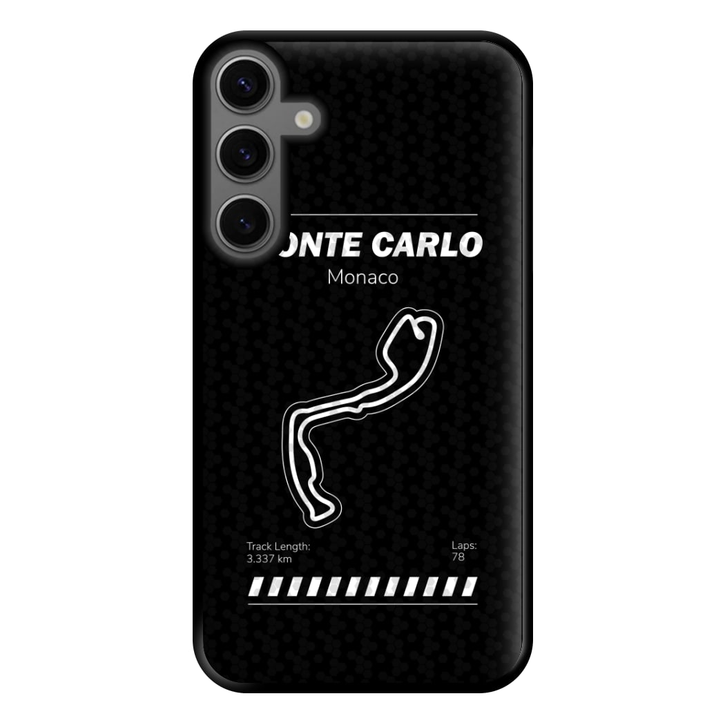 Monte Carlo Circuit Phone Case for Galaxy S23FE