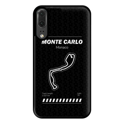 Monte Carlo Circuit Phone Case for Huawei P20