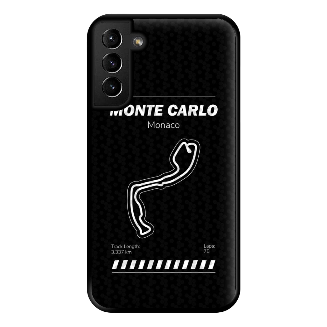 Monte Carlo Circuit Phone Case for Galaxy S21 Plus