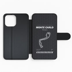 Monte Carlo Circuit Flip Phone Case