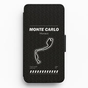 Monte Carlo Circuit Flip / Wallet Phone Case 1