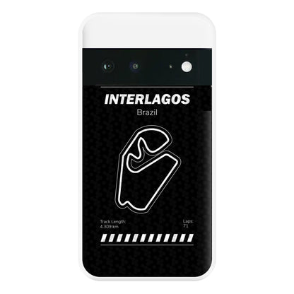 Interlagos Circuit Phone Case for Google Pixel 6a