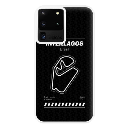 Interlagos Circuit Phone Case for Galaxy S20 Ultra