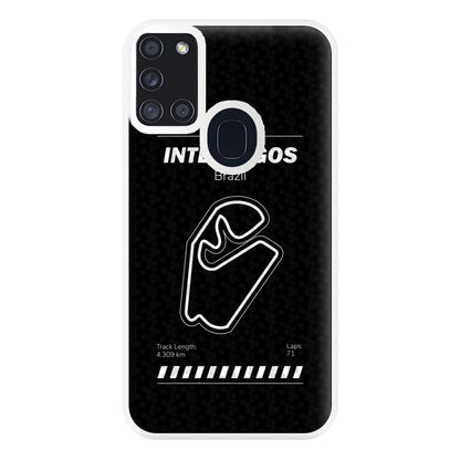 Interlagos Circuit Phone Case for Galaxy A21s